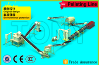 Linea di pellet di segatura 1-1,5 T/H